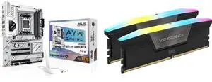Motherboard Memory Combo - ASUS X870 AYW GAMING WIFI W Bundle with Corsair CMH32GX5M2N6400C36 Motherboard Memory Combo - ASUS X870 AYW GAMING WIFI W Bundle with Corsair CMH32GX5M2N6400C36