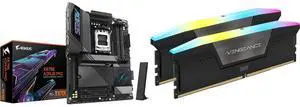 Motherboard Memory Combo - GIGABYTE X870E AORUS PRO Bundle with Corsair CMH32GX5M2N6400C36 Motherboard Memory Combo - GIGABYTE X870E AORUS PRO Bundle with Corsair CMH32GX5M2N6400C36