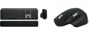Logitech MX Keys S Combo for Mac: Wireless Keyboard & Mouse with Palm Rest, Backlit Keyboard, Fast Scroll Mouse, Bluetooth USB-C for MacBook, iMac, iPad - Space Grey. Includes MX Master 3S Black Bluetooth Wireless Gaming Mouse Logitech MX Keys S Combo for Mac: Wireless Keyboard & Mouse with Palm Rest, Backlit Keyboard, Fast Scroll Mouse, Bluetooth USB-C for MacBook, iMac, iPad - Space Grey. Includes MX Master 3S Black Bluetooth Wireless Gaming Mouse