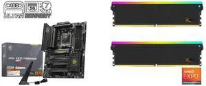 MSI MAG X870 TOMAHAWK WIFI Motherboard, ATX, AMD Ryzen 9000/8000/7000, AM5, 80A SPS VRM, DDR5 8400+MT/s (OC), PCIe 5.0/4.0, M.2 Gen5, Wi-Fi 7, 5G LAN V-COLOR Manta XSky DDR5 32GB (2x16GB) 6000MHz CL30 RGB Memory MSI MAG X870 TOMAHAWK WIFI Motherboard, ATX, AMD Ryzen 9000/8000/7000, AM5, 80A SPS VRM, DDR5 8400+MT/s (OC), PCIe 5.0/4.0, M.2 Gen5, Wi-Fi 7, 5G LAN V-COLOR Manta XSky DDR5 32GB (2x16GB) 6000MHz CL30 RGB Memory