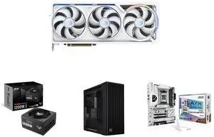 GPU PSU Computer Case Motherboard Combo - ASUS ROG-ASTRAL-RTX5090-O32G-WHITE Bundle with ASUS TUF-GAMING-1200G and ASUS PA602/BLK/TG// and ASUS X870 AYW GAMING WIFI W GPU PSU Computer Case Motherboard Combo - ASUS ROG-ASTRAL-RTX5090-O32G-WHITE Bundle with ASUS TUF-GAMING-1200G and ASUS PA602/BLK/TG// and ASUS X870 AYW GAMING WIFI W