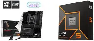 Motherboard CPU Combo - MSI PRO B850-S WIFI6E Bundle with AMD Ryzen 5 9600X Motherboard CPU Combo - MSI PRO B850-S WIFI6E Bundle with AMD Ryzen 5 9600X