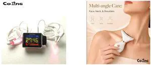 COZING-WS11 Laser Therapy Watch for High Blood Pressure & Hypertension Relief - LLLT 650nm Medical Smartwatch and Express Facial Massager - Neck Shaper & Wrinkle Reducer with LED COZING-WS11 Laser Therapy Watch for High Blood Pressure & Hypertension Relief - LLLT 650nm Medical Smartwatch and Express Facial Massager - Neck Shaper & Wrinkle Reducer with LED