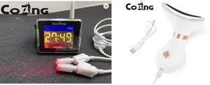 All-in-One Laser Therapy Watch: Monitoring Pressure, Glucose & Heart Health - COZING-WS11 Universal Medical Wearable and Multifunctional Electric Neck Beauty Instrument EMS Microcurrent Hot Compress Color Light LED Vibration All-in-One Laser Therapy Watch: Monitoring Pressure, Glucose & Heart Health - COZING-WS11 Universal Medical Wearable and Multifunctional Electric Neck Beauty Instrument EMS Microcurrent Hot Compress Color Light LED Vibration