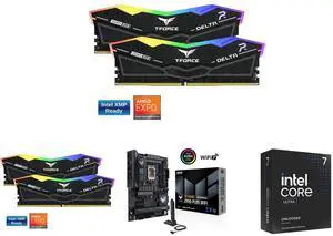 2x Team Group 16GB (2x8GB) DDR5 6000 RAM, ASUS TUF GAMING Z890-PLUS WIFI ATX motherboard, Intel® Core™ Ultra 7 265KF, Arrow Lake 20-Core, LGA 1851, 125W, DDR5, PCIe® 5.0, Thunderbolt™ 4, Wi-Fi 7 2x Team Group 16GB (2x8GB) DDR5 6000 RAM, ASUS TUF GAMING Z890-PLUS WIFI ATX motherboard, Intel® Core™ Ultra 7 265KF, Arrow Lake 20-Core, LGA 1851, 125W, DDR5, PCIe® 5.0, Thunderbolt™ 4, Wi-Fi 7