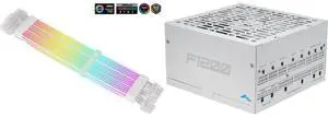SAMA 3*8PIN Addressable RGB Power Extension Cable Double Side Lighting Mode for PCIE GPU ATX/Matx Case PC Computer White and SAMA P1200W ATX 3.1 Power Supply, 1200W, Cybenetics Platinum Standards, PCIE 5.1 Ready, Full Modular, 1200W Gaming PSU, Premium Japanese Capacitor, FDB Fan, White version SAMA 3*8PIN Addressable RGB Power Extension Cable Double Side Lighting Mode for PCIE GPU ATX/Matx Case PC Computer White and SAMA P1200W ATX 3.1 Power Supply, 1200W, Cybenetics Platinum Standards, PCIE 5.1 Ready, Full Modular, 1200W Gaming PSU, Premium Japanese Capacitor, FDB Fan, White version
