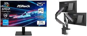 Monitor Monitor Combo - ASRock Phantom Gaming CL25FFB Bundle with MSI MPG MT201DR V2 Monitor Monitor Combo - ASRock Phantom Gaming CL25FFB Bundle with MSI MPG MT201DR V2