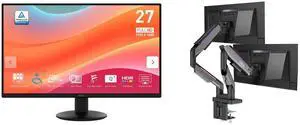 Monitor Monitor Combo - MSI PRO MP272LE Bundle with MSI MPG MT201DR V2 Monitor Monitor Combo - MSI PRO MP272LE Bundle with MSI MPG MT201DR V2