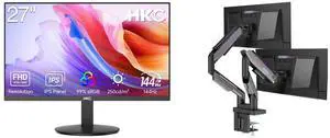 Monitor Monitor Combo - HKC V2718S Bundle with MSI MPG MT201DR V2 Monitor Monitor Combo - HKC V2718S Bundle with MSI MPG MT201DR V2