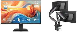 Monitor Monitor Combo - MSI PRO MP273 E14A Bundle with MSI MPG MT201DR V2 Monitor Monitor Combo - MSI PRO MP273 E14A Bundle with MSI MPG MT201DR V2