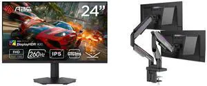 Monitor Monitor Combo - ABS GF241NE Bundle with MSI MPG MT201DR V2 Monitor Monitor Combo - ABS GF241NE Bundle with MSI MPG MT201DR V2