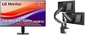 Monitor Monitor Combo - LG Electronics 27U411A-B Bundle with MSI MPG MT201DR V2 Monitor Monitor Combo - LG Electronics 27U411A-B Bundle with MSI MPG MT201DR V2