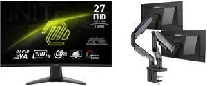 Monitor Monitor Combo - MSI MAG 27C6F Bundle with MSI MPG MT201DR V2 Monitor Monitor Combo - MSI MAG 27C6F Bundle with MSI MPG MT201DR V2