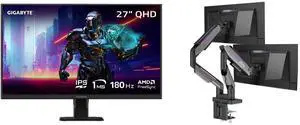Monitor Monitor Combo - GIGABYTE GS27QA SA1 Bundle with MSI MPG MT201DR V2 Monitor Monitor Combo - GIGABYTE GS27QA SA1 Bundle with MSI MPG MT201DR V2