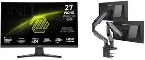 Monitor Monitor Combo - MSI MAG 275CQF E18 Bundle with MSI MPG MT201DR V2 Monitor Monitor Combo - MSI MAG 275CQF E18 Bundle with MSI MPG MT201DR V2