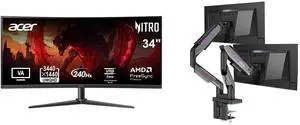 Monitor Monitor Combo - Acer America XZ340CUR W0BMIIPHX Bundle with MSI MPG MT201DR V2 Monitor Monitor Combo - Acer America XZ340CUR W0BMIIPHX Bundle with MSI MPG MT201DR V2