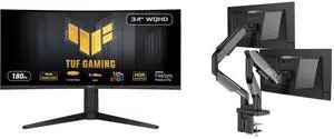 Monitor Monitor Combo - ASUS VG34VQL3A Bundle with MSI MPG MT201DR V2 Monitor Monitor Combo - ASUS VG34VQL3A Bundle with MSI MPG MT201DR V2