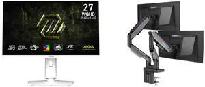 Monitor Monitor Combo - MSI MAG 274QRFW X32 Bundle with MSI MPG MT201DR V2 Monitor Monitor Combo - MSI MAG 274QRFW X32 Bundle with MSI MPG MT201DR V2