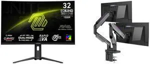 Monitor Monitor Combo - MSI MAG 321CUPDF Bundle with MSI MPG MT201DR V2 Monitor Monitor Combo - MSI MAG 321CUPDF Bundle with MSI MPG MT201DR V2