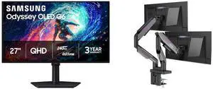 Monitor Monitor Combo - SAMSUNG LS27HG612SNXZA Bundle with MSI MPG MT201DR V2 Monitor Monitor Combo - SAMSUNG LS27HG612SNXZA Bundle with MSI MPG MT201DR V2