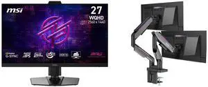 Monitor Monitor Combo - MSI MPG 272QRF X36 Bundle with MSI MPG MT201DR V2 Monitor Monitor Combo - MSI MPG 272QRF X36 Bundle with MSI MPG MT201DR V2