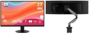 Monitor Monitor Combo - MSI PRO MP272LE Bundle with MSI MPG MT201R V2 Monitor Monitor Combo - MSI PRO MP272LE Bundle with MSI MPG MT201R V2