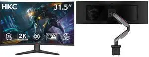 Monitor Monitor Combo - HKC CG321QKS Bundle with MSI MPG MT201R V2 Monitor Monitor Combo - HKC CG321QKS Bundle with MSI MPG MT201R V2