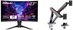 Monitor Monitor Combo - ASRock Phantom Gaming PG27QRT2A Bundle with MSI MPG MT161DR Monitor Monitor Combo - ASRock Phantom Gaming PG27QRT2A Bundle with MSI MPG MT161DR