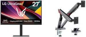 Monitor Monitor Combo - LG Electronics 27G640A-B Bundle with MSI MPG MT161DR Monitor Monitor Combo - LG Electronics 27G640A-B Bundle with MSI MPG MT161DR