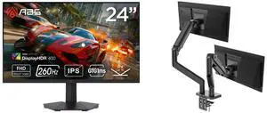 Monitor Monitor Combo - ABS GF241NE Bundle with MSI MAG MT201D Monitor Monitor Combo - ABS GF241NE Bundle with MSI MAG MT201D