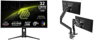Monitor Monitor Combo - MSI MAG 321CUPDF Bundle with MSI MAG MT201D Monitor Monitor Combo - MSI MAG 321CUPDF Bundle with MSI MAG MT201D