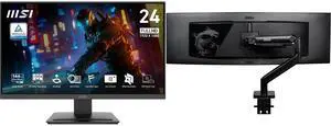 Monitor Monitor Combo - MSI PRO MP243L E14 Bundle with MSI MAG MT201 Monitor Monitor Combo - MSI PRO MP243L E14 Bundle with MSI MAG MT201