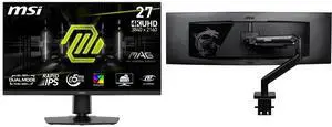 Monitor Monitor Combo - MSI MAG 272URDF E16 Bundle with MSI MAG MT201 Monitor Monitor Combo - MSI MAG 272URDF E16 Bundle with MSI MAG MT201