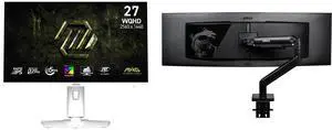 Monitor Monitor Combo - MSI MAG 274QRFW X32 Bundle with MSI MAG MT201 Monitor Monitor Combo - MSI MAG 274QRFW X32 Bundle with MSI MAG MT201