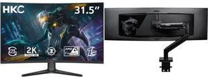 Monitor Monitor Combo - HKC CG321QKS Bundle with MSI MAG MT201 Monitor Monitor Combo - HKC CG321QKS Bundle with MSI MAG MT201