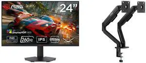 Monitor Monitor Combo - ABS GF241NE Bundle with MSI MAG MT101DG Monitor Monitor Combo - ABS GF241NE Bundle with MSI MAG MT101DG