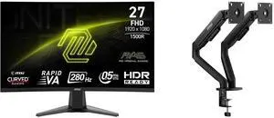 Monitor Monitor Combo - MSI MAG 276CXF Bundle with MSI MAG MT101DG Monitor Monitor Combo - MSI MAG 276CXF Bundle with MSI MAG MT101DG