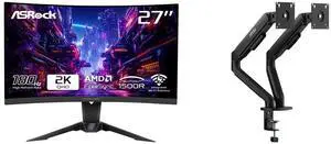 Monitor Monitor Combo - ASRock Phantom Gaming PG27QRT2A Bundle with MSI MAG MT101DG Monitor Monitor Combo - ASRock Phantom Gaming PG27QRT2A Bundle with MSI MAG MT101DG