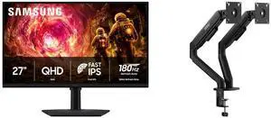 Monitor Monitor Combo - SAMSUNG LS27FG502ENXZA Bundle with MSI MAG MT101DG Monitor Monitor Combo - SAMSUNG LS27FG502ENXZA Bundle with MSI MAG MT101DG