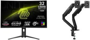 Monitor Monitor Combo - MSI MAG 321CUPDF Bundle with MSI MAG MT101DG Monitor Monitor Combo - MSI MAG 321CUPDF Bundle with MSI MAG MT101DG