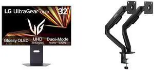 Monitor Monitor Combo - LG Electronics 32GX850A-B Bundle with MSI MAG MT101DG Monitor Monitor Combo - LG Electronics 32GX850A-B Bundle with MSI MAG MT101DG