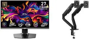 Monitor Monitor Combo - MSI MPG 272URX QD-OLED Bundle with MSI MAG MT101DG Monitor Monitor Combo - MSI MPG 272URX QD-OLED Bundle with MSI MAG MT101DG