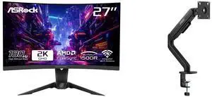 Monitor Monitor Combo - ASRock Phantom Gaming PG27QRT2A Bundle with MSI MAG MT101G Monitor Monitor Combo - ASRock Phantom Gaming PG27QRT2A Bundle with MSI MAG MT101G