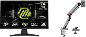 Monitor Monitor Combo - MSI MAG 244F Bundle with MSI MPG MT161R Monitor Monitor Combo - MSI MAG 244F Bundle with MSI MPG MT161R