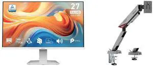 Monitor Monitor Combo - MSI PRO MP273W E14A Bundle with MSI MPG MT161R Monitor Monitor Combo - MSI PRO MP273W E14A Bundle with MSI MPG MT161R