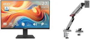 Monitor Monitor Combo - MSI PRO MP273Q E14 Bundle with MSI MPG MT161R Monitor Monitor Combo - MSI PRO MP273Q E14 Bundle with MSI MPG MT161R