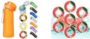 Alpha Fit PRO Air Up Compatible Water Bottle - 750ml Premium Matte with Portable Pods Case, BPA-Free, Extra Durable & Leak-Proof (Includes 3 Flavor Pods) New Orange and Alpha Fit Flavor Pods Pack | Variety Pods Compatible with Air Up & Alpha Fit Water Bottles | Zero Sugar, Zero Calories | Fruit Flavors: Cola, Watermelon, Peach & More 7-Pack Watermelon Alpha Fit PRO Air Up Compatible Water Bottle - 750ml Premium Matte with Portable Pods Case, BPA-Free, Extra Durable & Leak-Proof (Includes 3 Flavor Pods) New Orange and Alpha Fit Flavor Pods Pack | Variety Pods Compatible with Air Up & Alpha Fit Water Bottles | Zero Sugar, Zero Calories | Fruit Flavors: Cola, Watermelon, Peach & More 7-Pack Watermelon