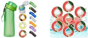 Alpha Fit PRO Air Up Compatible Water Bottle - 750ml Premium Matte with Portable Pods Case, BPA-Free, Extra Durable & Leak-Proof (Includes 3 Flavor Pods) New Green and Alpha Fit Flavor Pods Pack | Variety Pods Compatible with Air Up & Alpha Fit Water Bottles | Zero Sugar, Zero Calories | Fruit Flavors: Cola, Watermelon, Peach & More 7-Pack Watermelon Alpha Fit PRO Air Up Compatible Water Bottle - 750ml Premium Matte with Portable Pods Case, BPA-Free, Extra Durable & Leak-Proof (Includes 3 Flavor Pods) New Green and Alpha Fit Flavor Pods Pack | Variety Pods Compatible with Air Up & Alpha Fit Water Bottles | Zero Sugar, Zero Calories | Fruit Flavors: Cola, Watermelon, Peach & More 7-Pack Watermelon