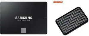 SSD Hard Drive / SSD Enclosures Combo - SAMSUNG MZ-77E4T0B/AM Bundle with KingSpec 2.5 SSD Enclosure SSD Hard Drive / SSD Enclosures Combo - SAMSUNG MZ-77E4T0B/AM Bundle with KingSpec 2.5 SSD Enclosure