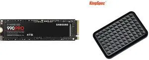 SSD Hard Drive / SSD Enclosures Combo - SAMSUNG MZ-V9P4T0B/AM Bundle with KingSpec 2.5 SSD Enclosure SSD Hard Drive / SSD Enclosures Combo - SAMSUNG MZ-V9P4T0B/AM Bundle with KingSpec 2.5 SSD Enclosure
